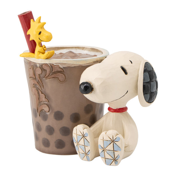【預訂】Snoopy & Woodstock figure (drink)
