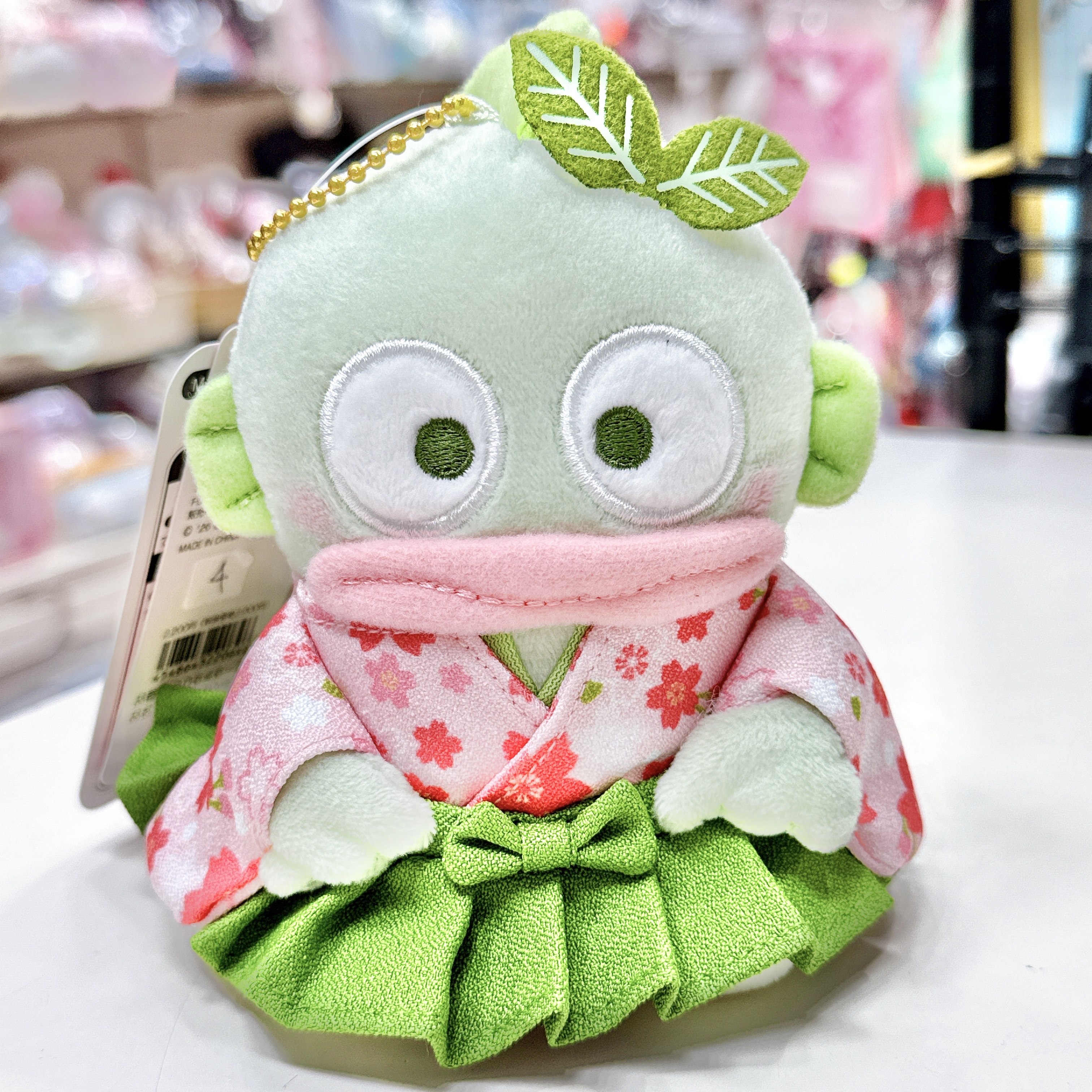 日本版Sanrio-抹茶着物 公仔掛飾/環保袋