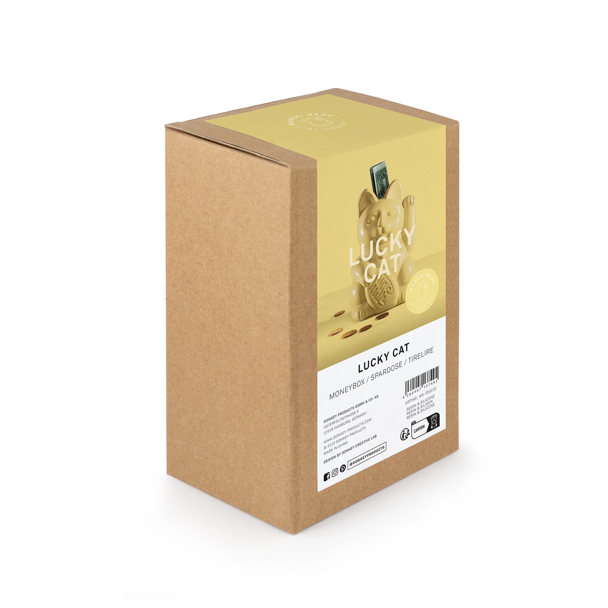 📦訂購 Donkey Products Lucky Cat MONEY BOX 招財貓存錢筒 錢罌