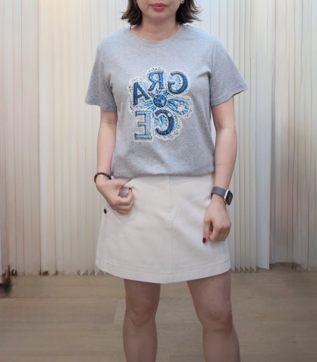 閃石英文字Tee M305 810911851259