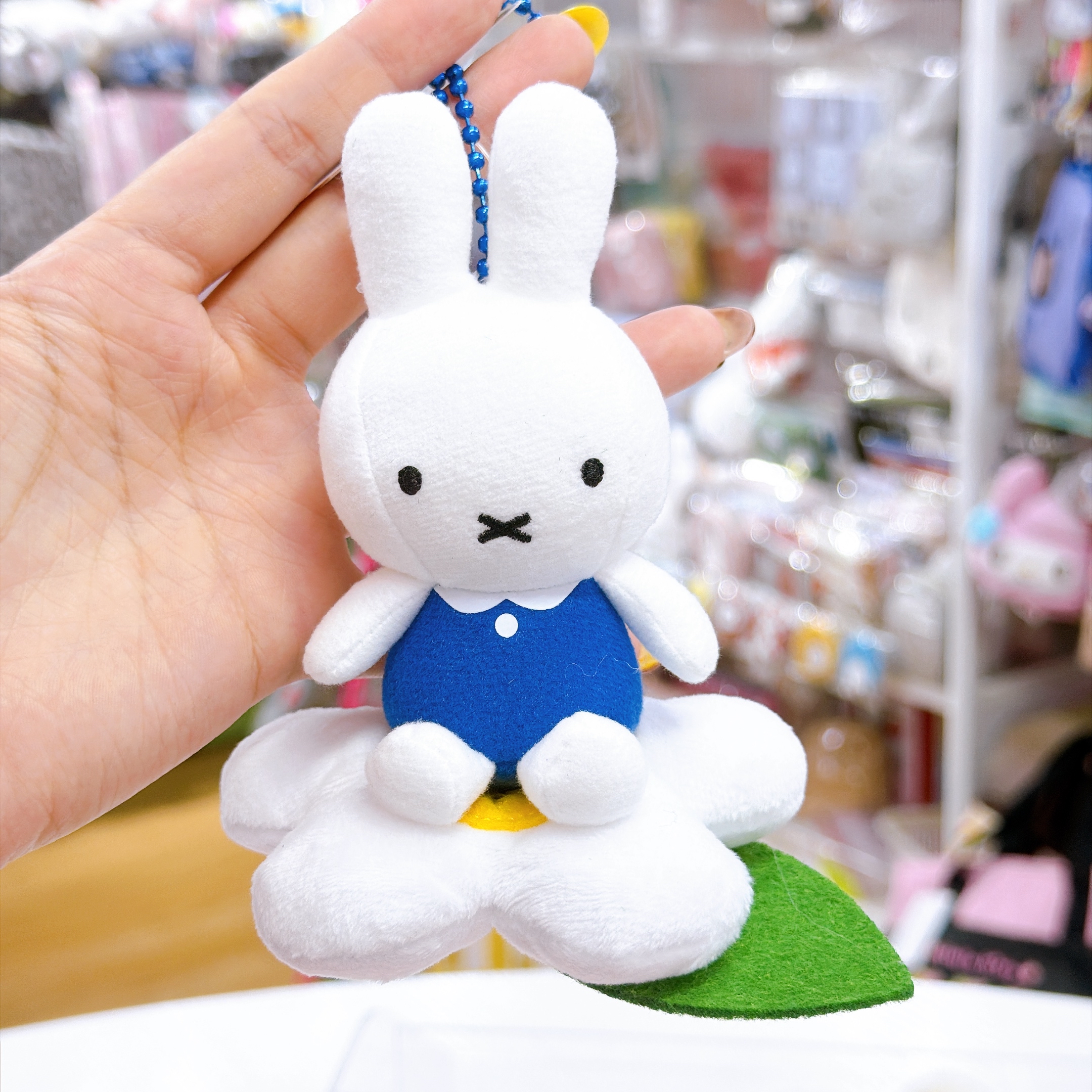 日本直送Miffy新款花花系列 環保袋，公仔掛飾散子包