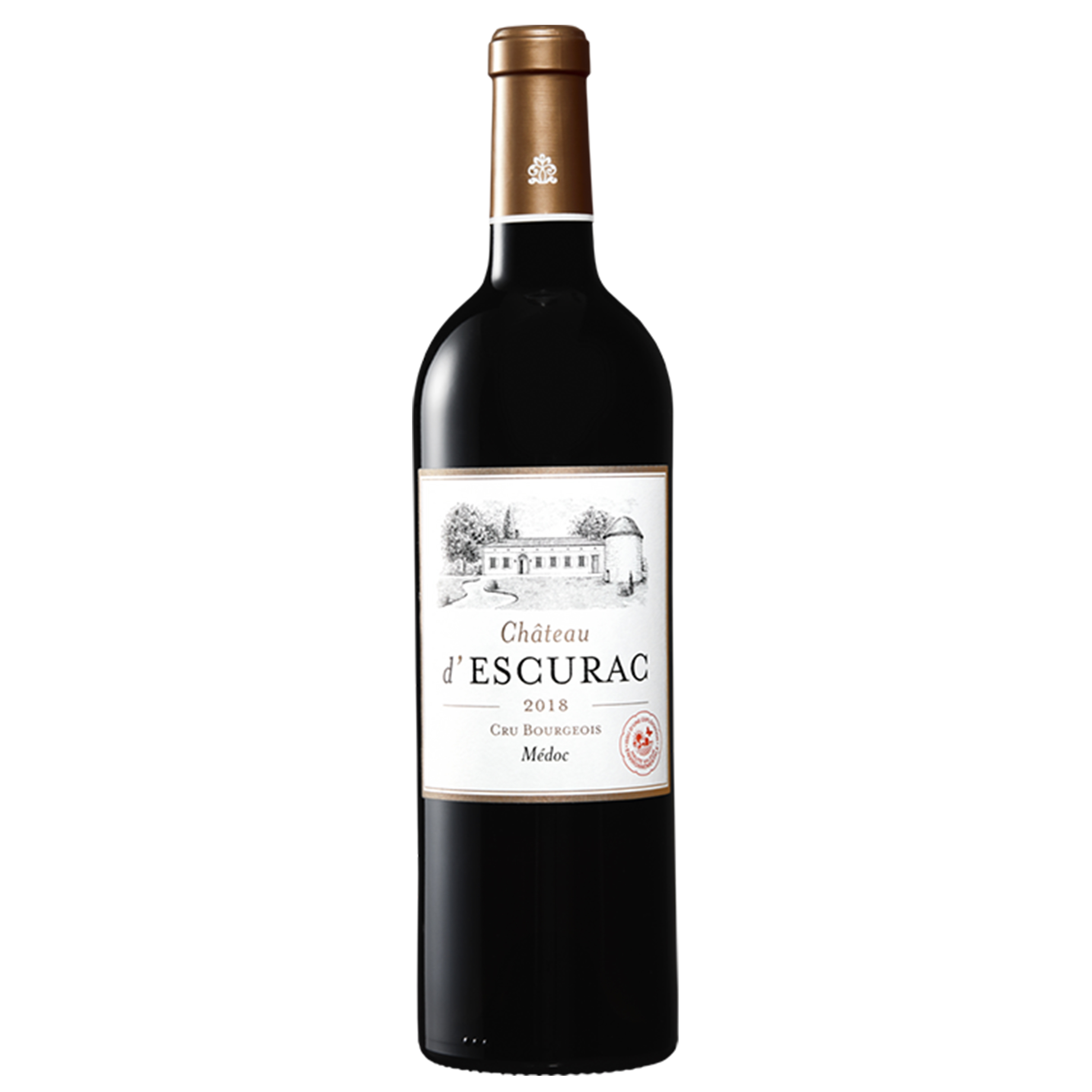 Chateau  D' Escurac Rouge 2018, Cru Bourgeois Medoc