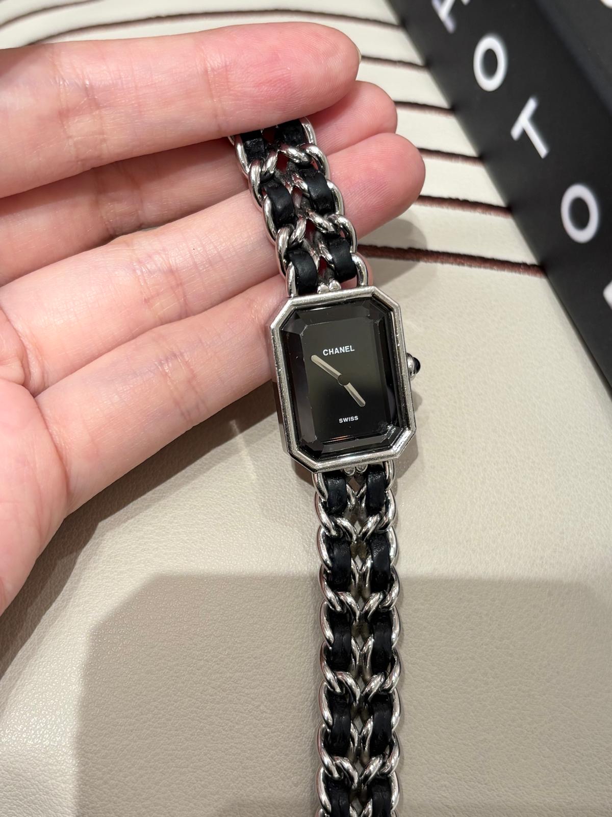 Chanel Première Iconic Chain Quartz Watch H0451 S size  100%Authentic, 95%New ✅證書