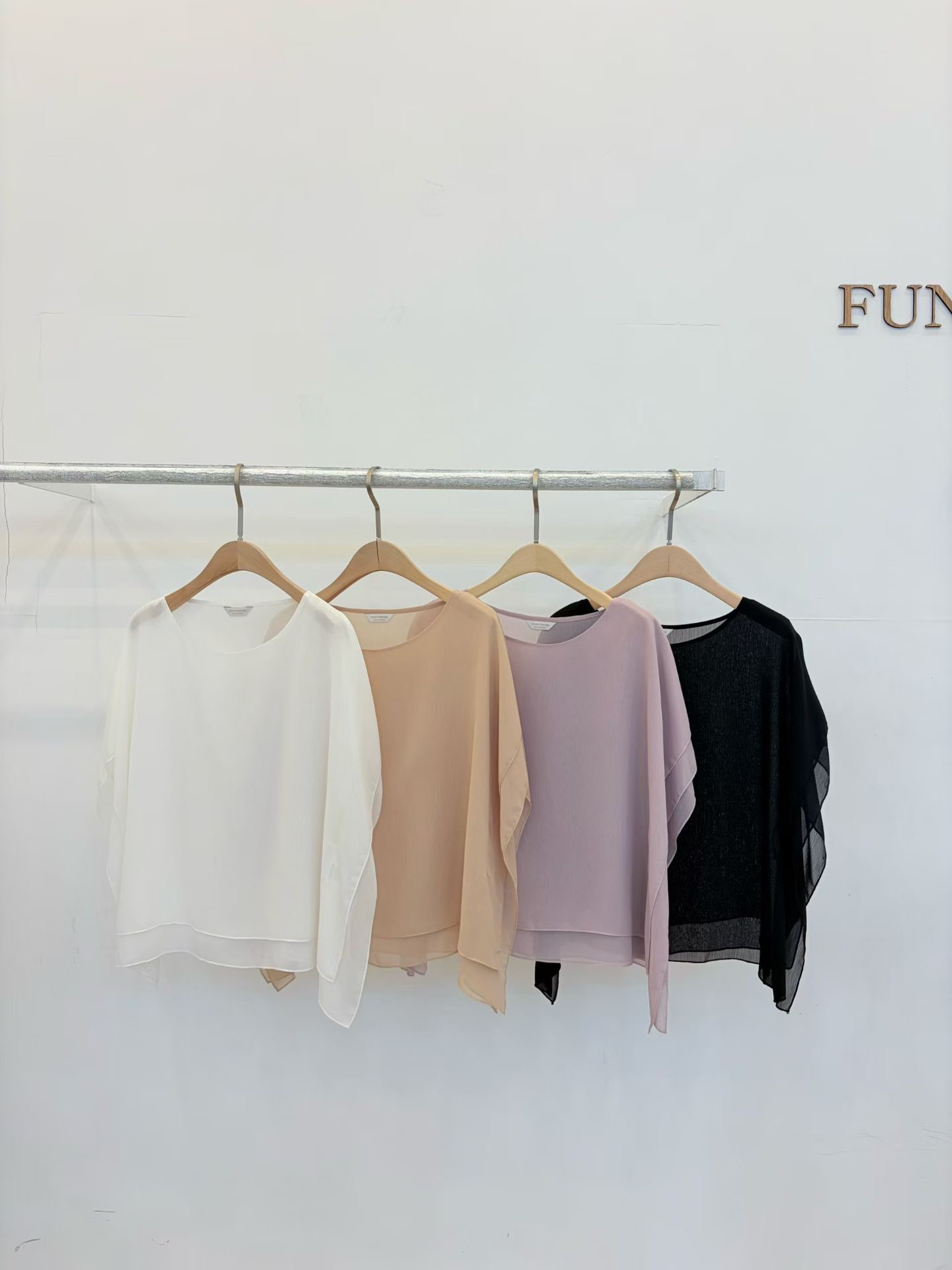 FP04_04 蝙蝠袖BL (4色)