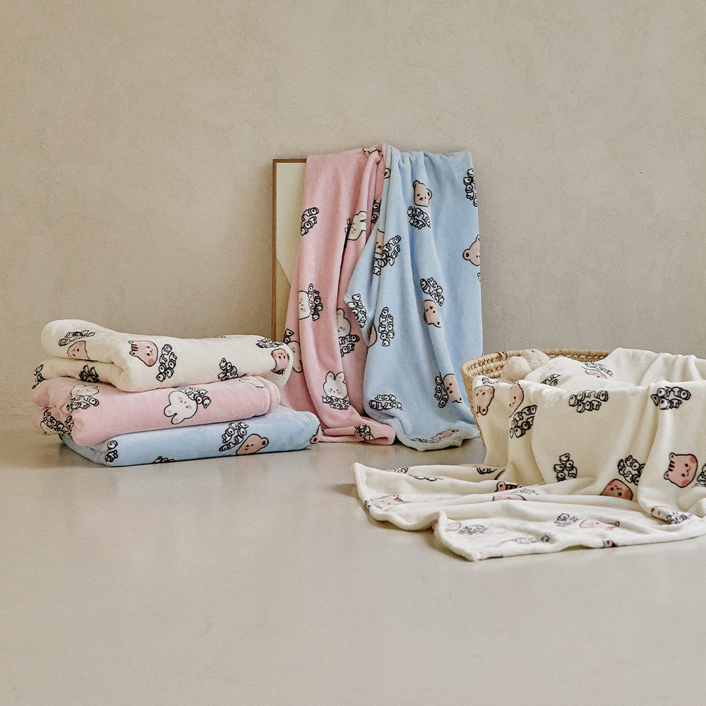 DOTTODOT 極細纖維毛絨毯子 