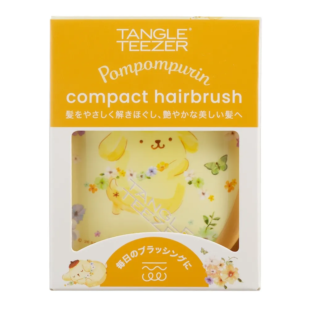 現貨｜Sanrio Pompompurin 布甸狗 日版 TANGLE TEEZER 梳 (10301-127-JPN-3)