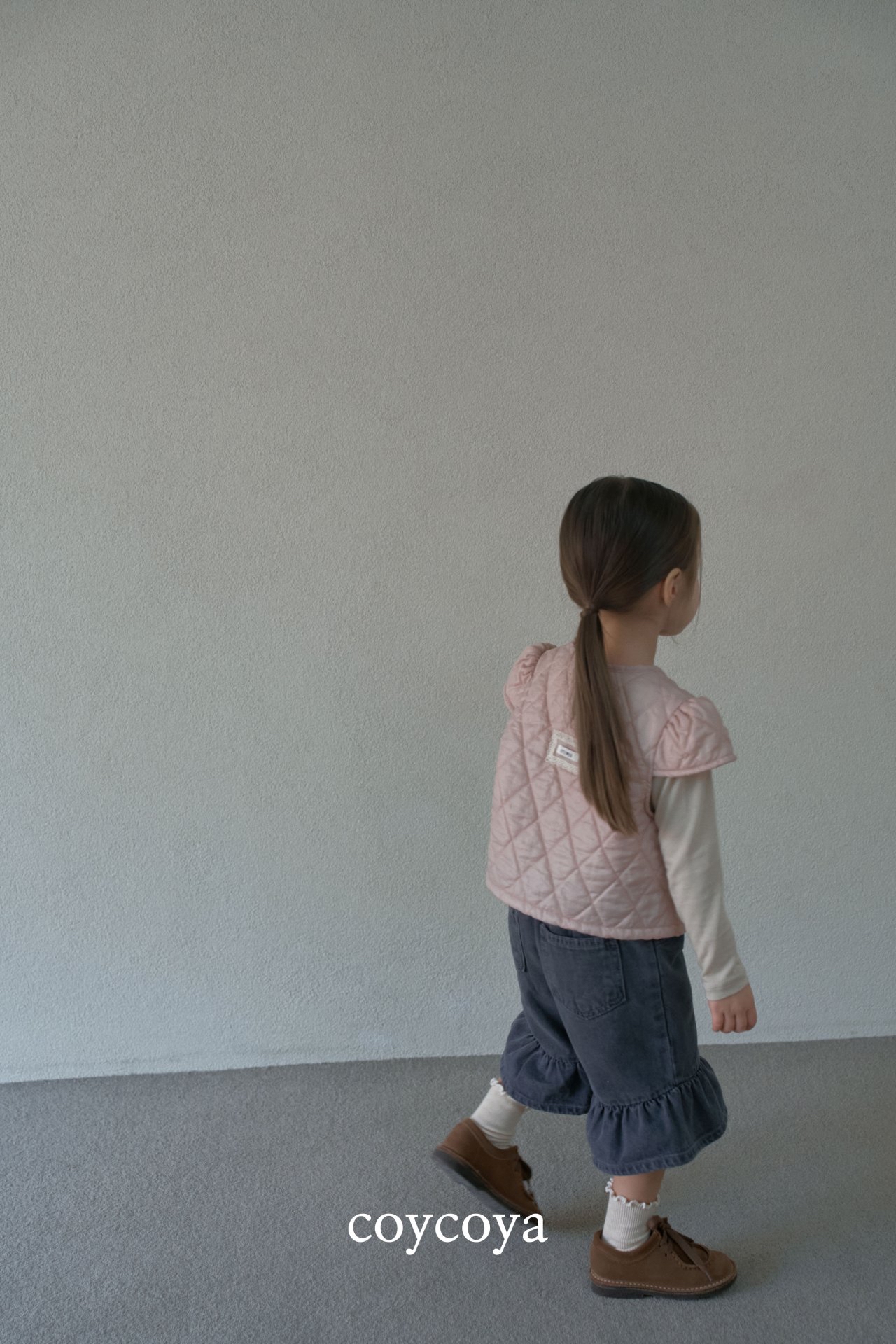 🌸預訂 韓國直送🌸🇰🇷COYCOYA兩色絎縫短袖上衣