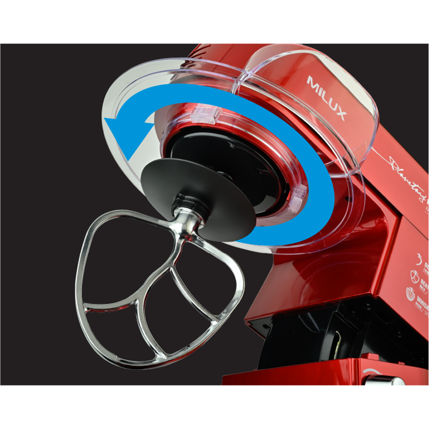 Milux 6.5L 1500W Stand Mixer (MPM-1500)