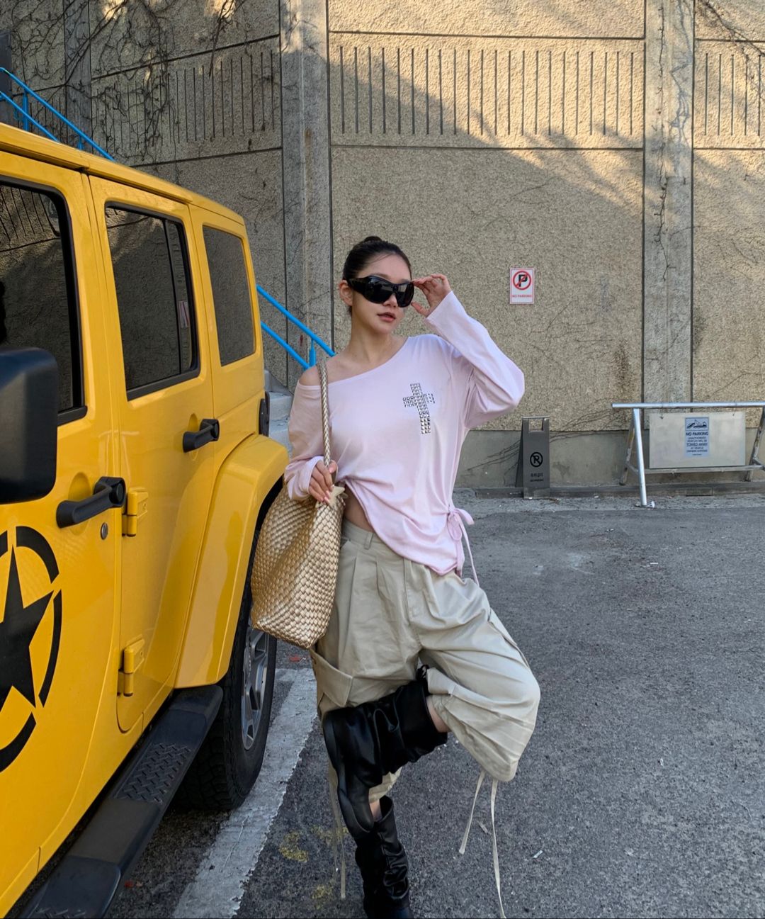 🇰🇷訂購｜asur 26SS｜String Eyelet Bermuda Pants 3色 