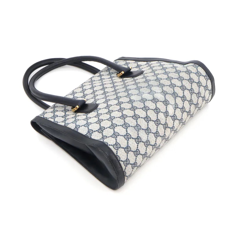 Gucci Vintage GG Supreme Sherry Line Top Handle Bag