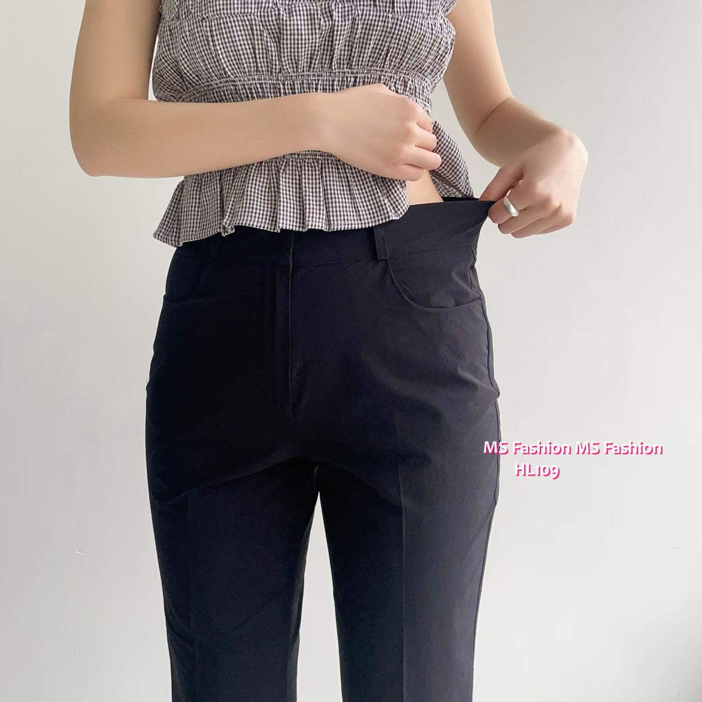 HL109 韓國🌼Howluk小開叉直腳褲