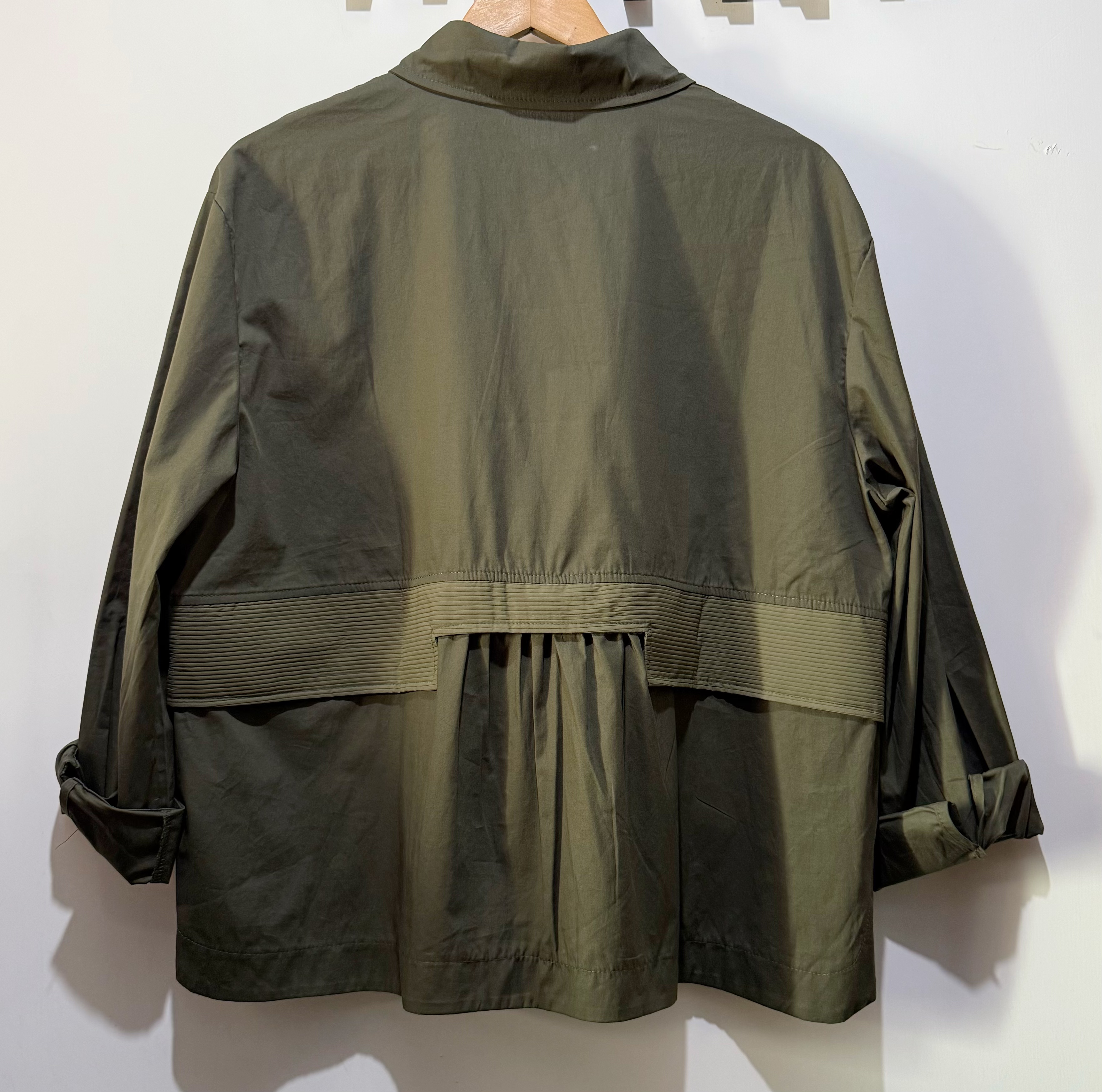 #2073 闊身雙袋恤Top 