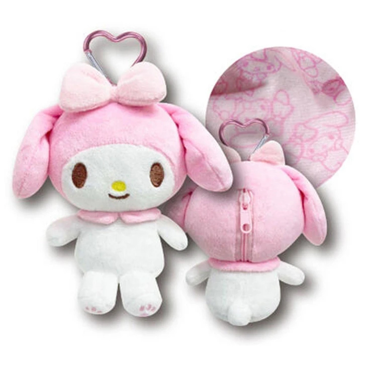 Sanrio melody 掛件拉鍊公仔- 63202409