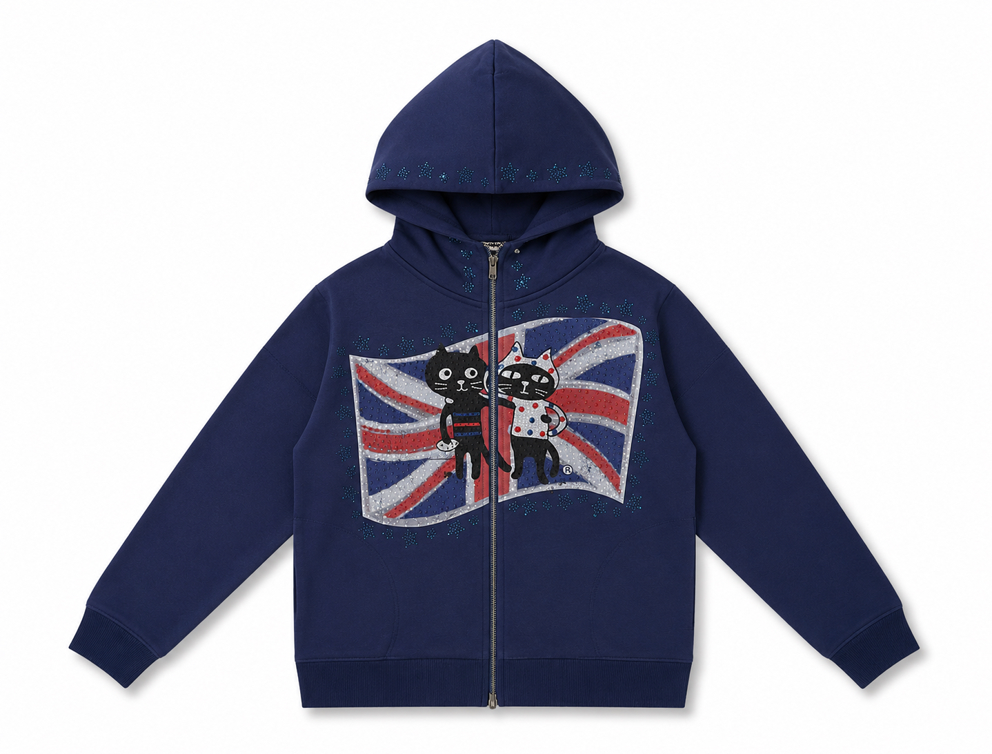 Catsfriends Union Jack Star Parka