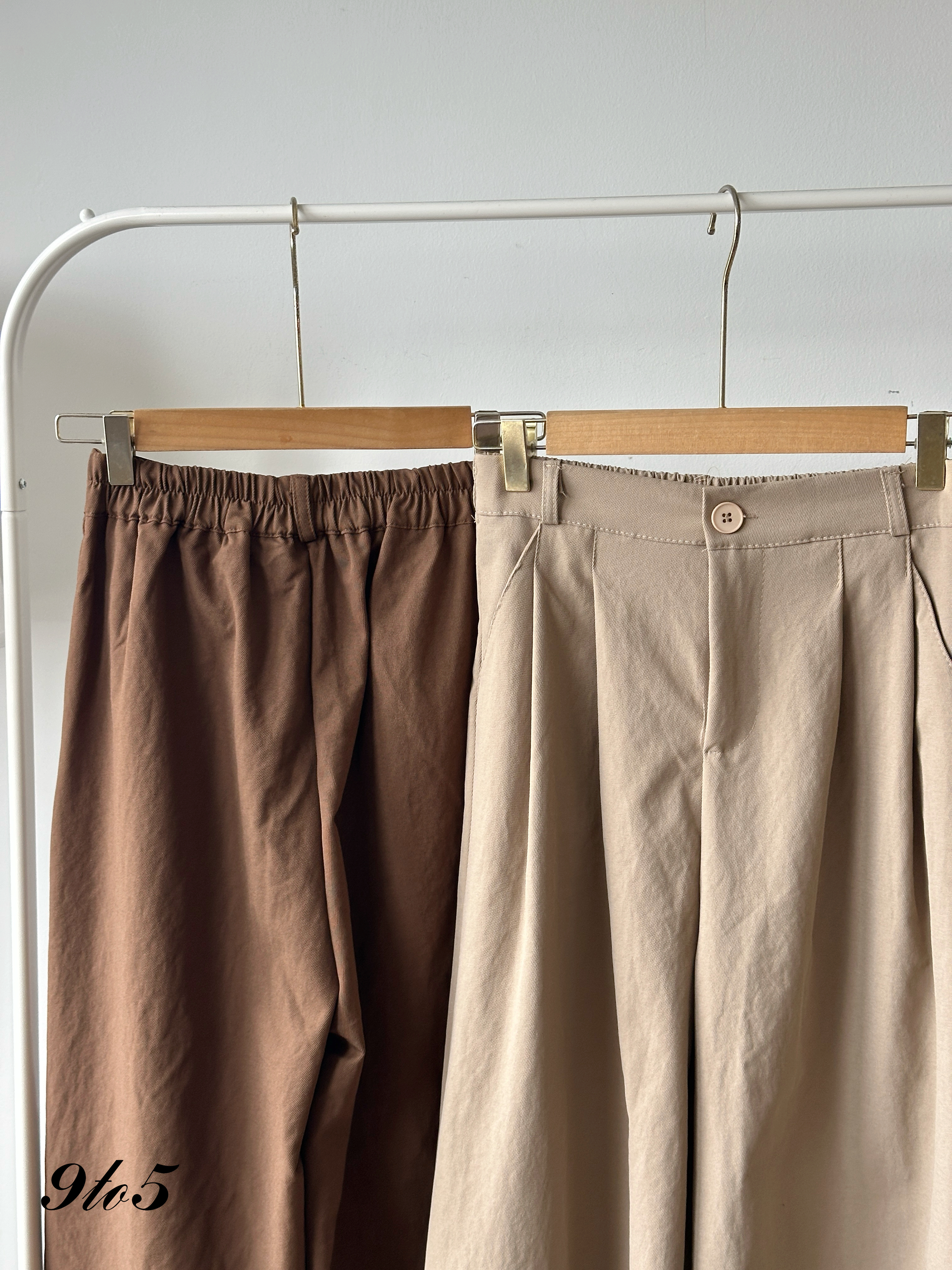 S1886 Wide Leg Long Pants - 5 Colors 