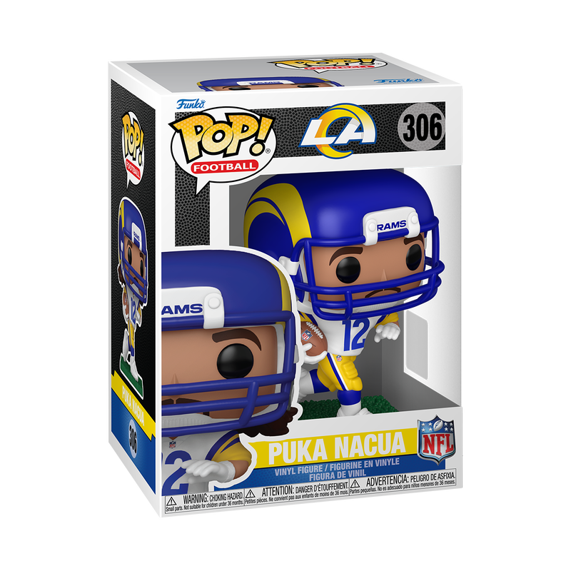 📦訂購 美國代購 Funko POP! NFL Puka Nacua Figure 洛杉磯公羊 模型