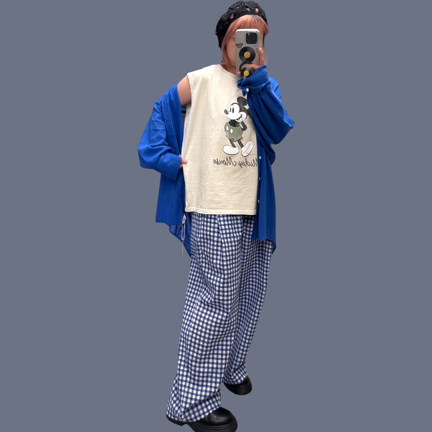 221424 “Mickey “ 洗水背心