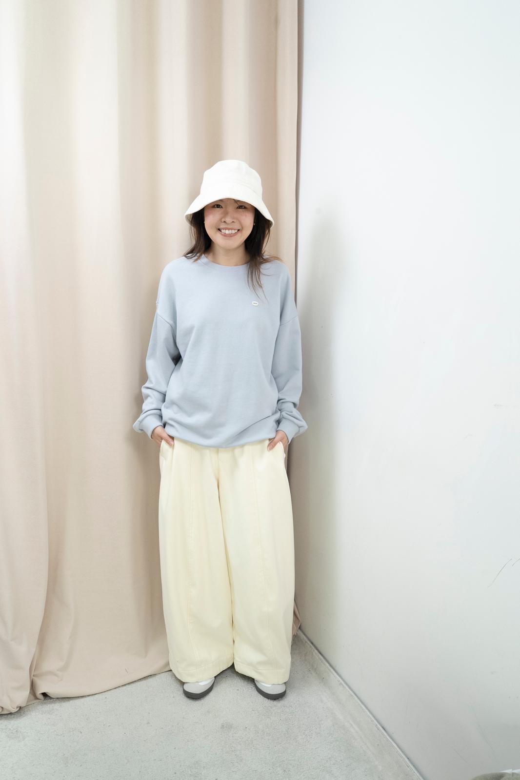 軟熟珠地衞衣（淡藍色）