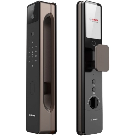 Bosch FU8 Plus Fortune Series 智能電子門鎖 三色 (納米黑 / 紅古銅 / 摩卡棕) (面容識別) (送原廠安裝）