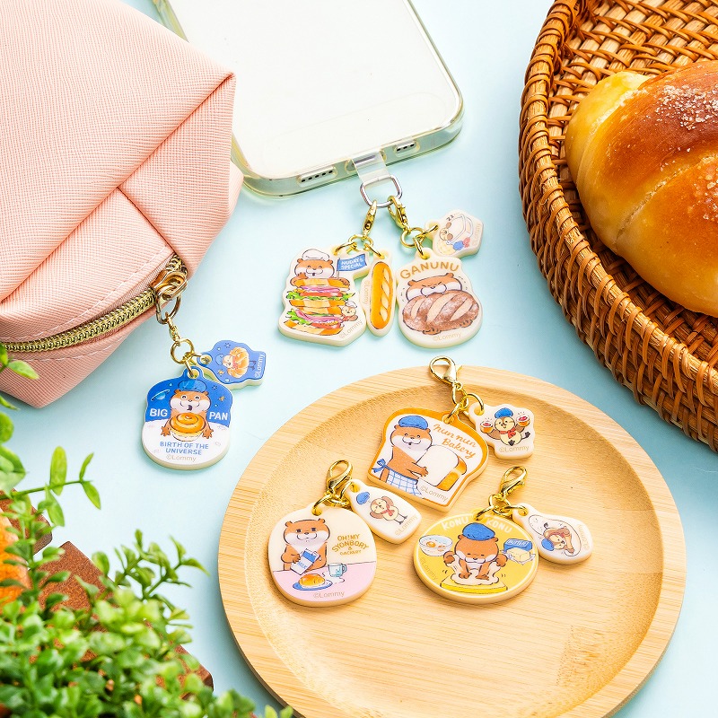 日本預訂📍可愛謊言的水獺麵包店造型系列 - 小吊飾盲盒 20/3日本開售