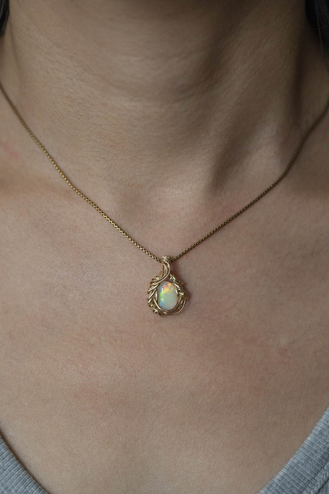 WAS澳寶石吊墜 - Opal Pendant