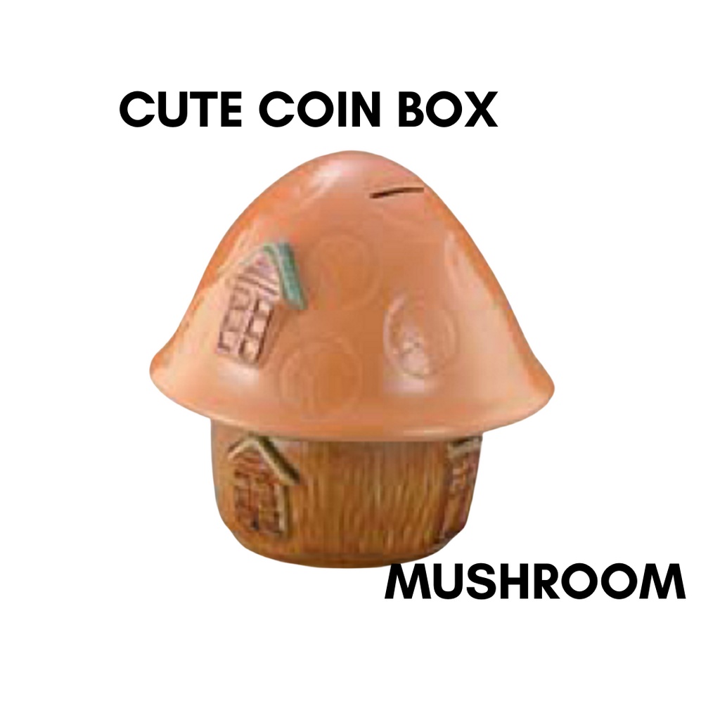 Claytan Coin Box - Cute House