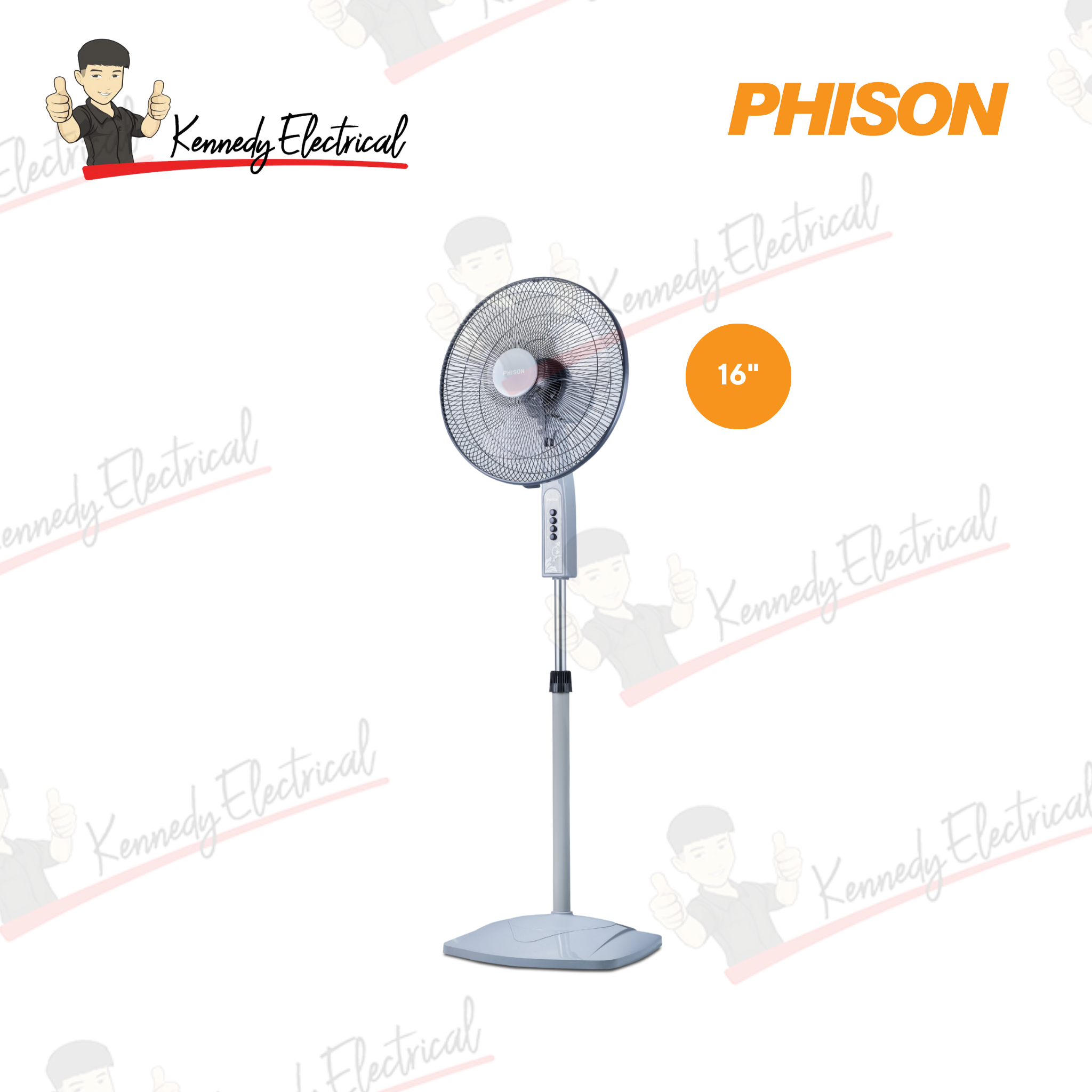 Phison 16" Stand Fan (PSF-6161)