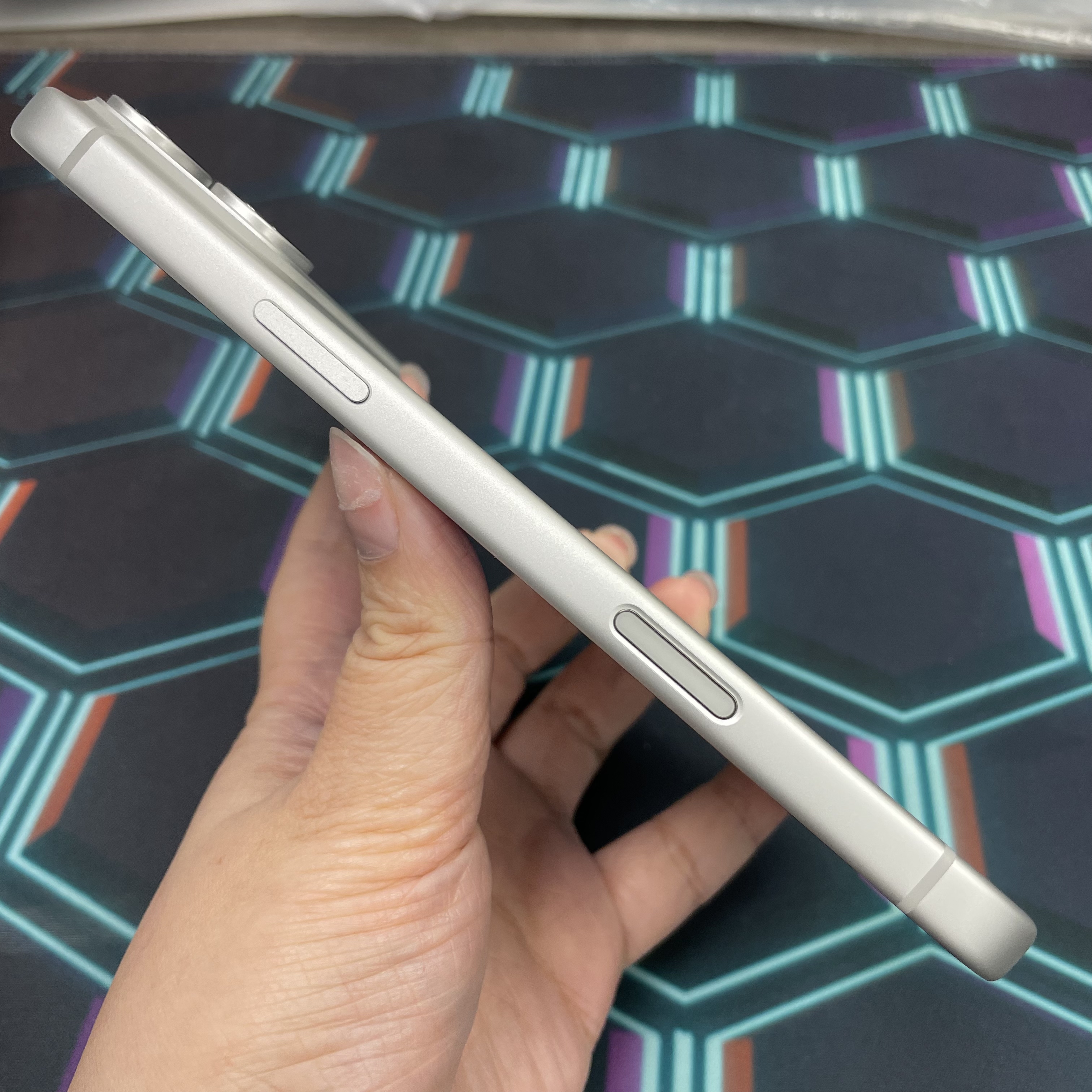 *7663 17 Pro max 完美機 512GB 電93 銀色 sliver