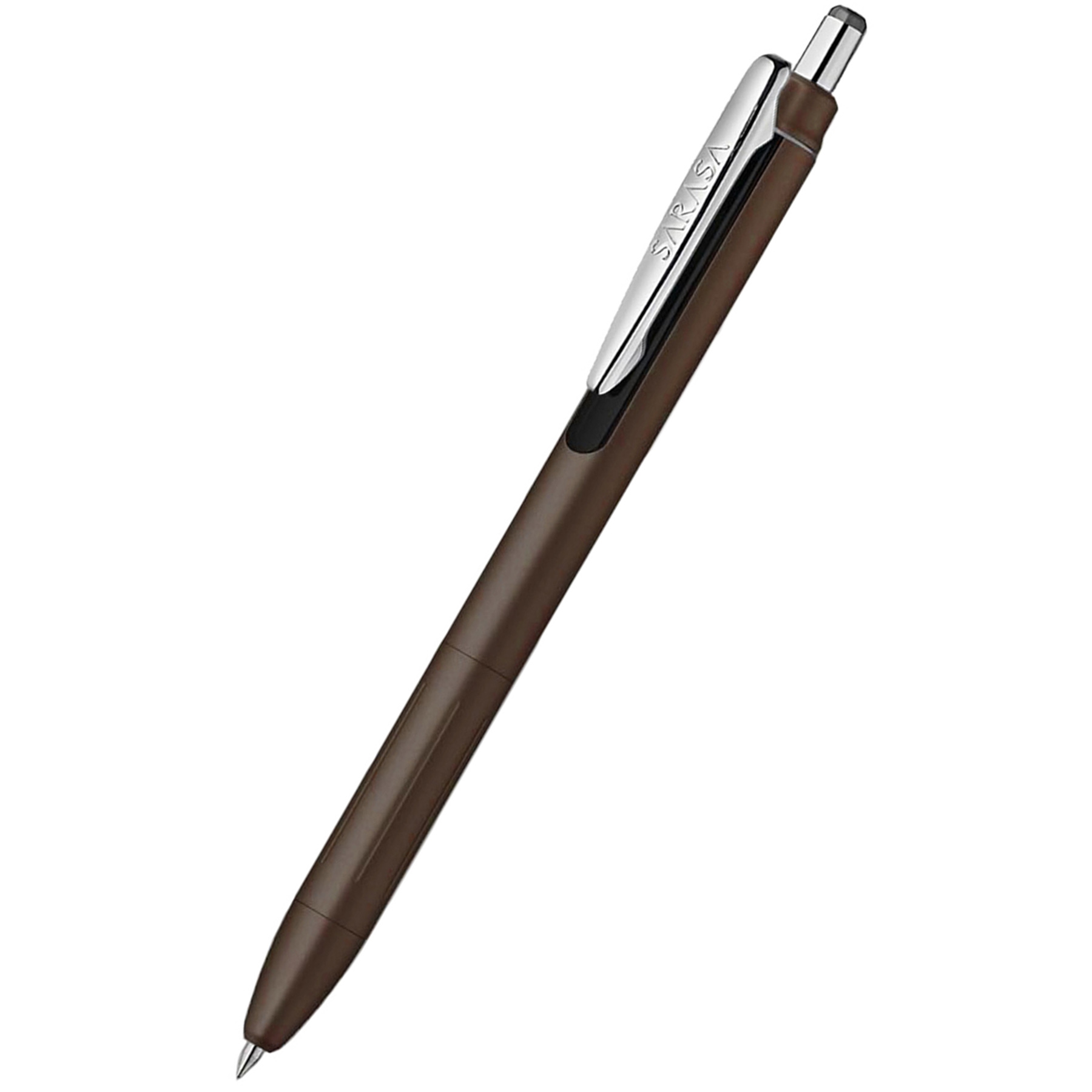 現貨｜Zebra SARASA Grand 金屬筆桿 0.5mm 黑色啫喱筆 (灰褐色筆桿 Ash Brown P-JJ57-AE) 