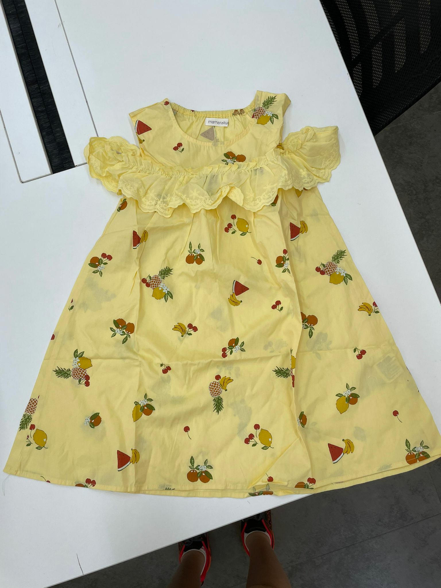 日本mamaraku 水果連身裙 -1件 現貨