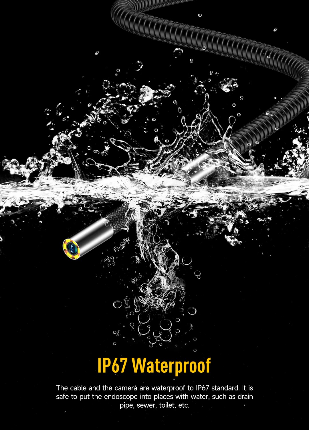 Ulefone uSmart E03 Two-way 180° Rotatable Endoscope 手持式雙向180°旋轉內窺鏡