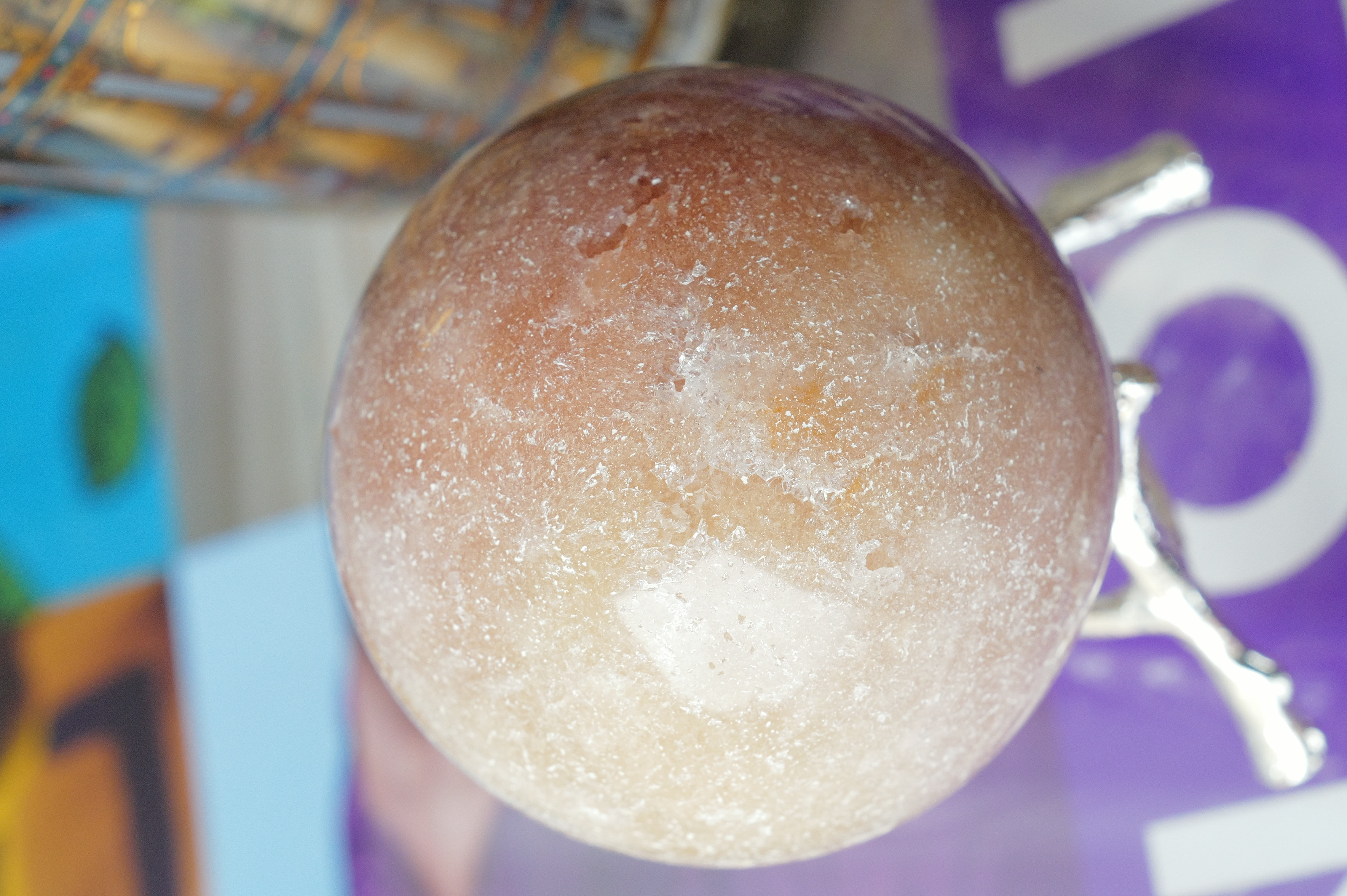 ༒ 5.7cm粉紅紫水晶 晶牙球༒ PA*7040CA8-RA19*1N0>