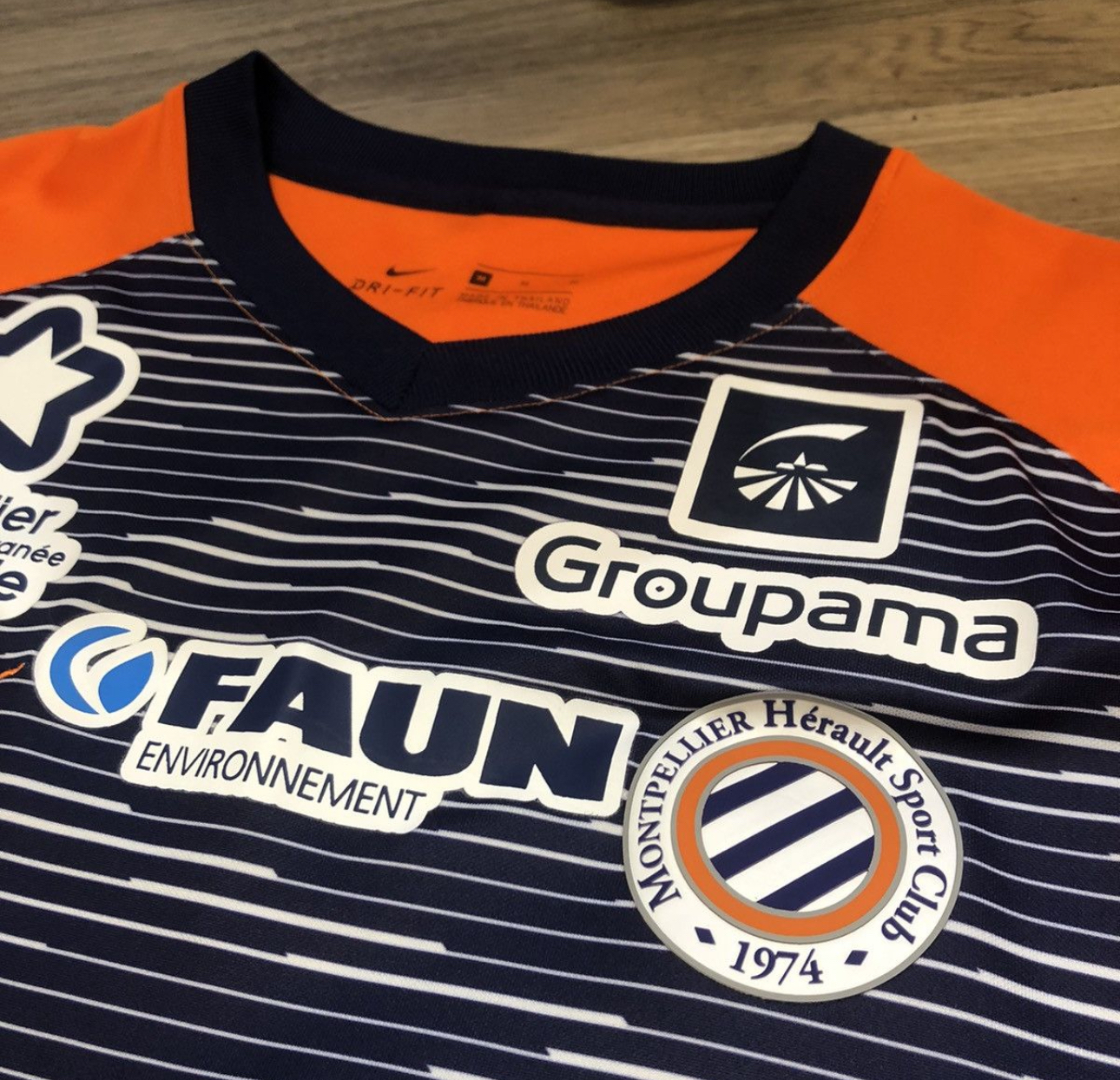 Montpellier 18/19 home shirt