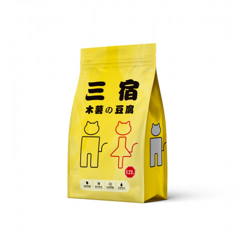 三宿 - 🔺原箱優惠🔺 4包 木薯豆腐砂 12L (3.0mm)