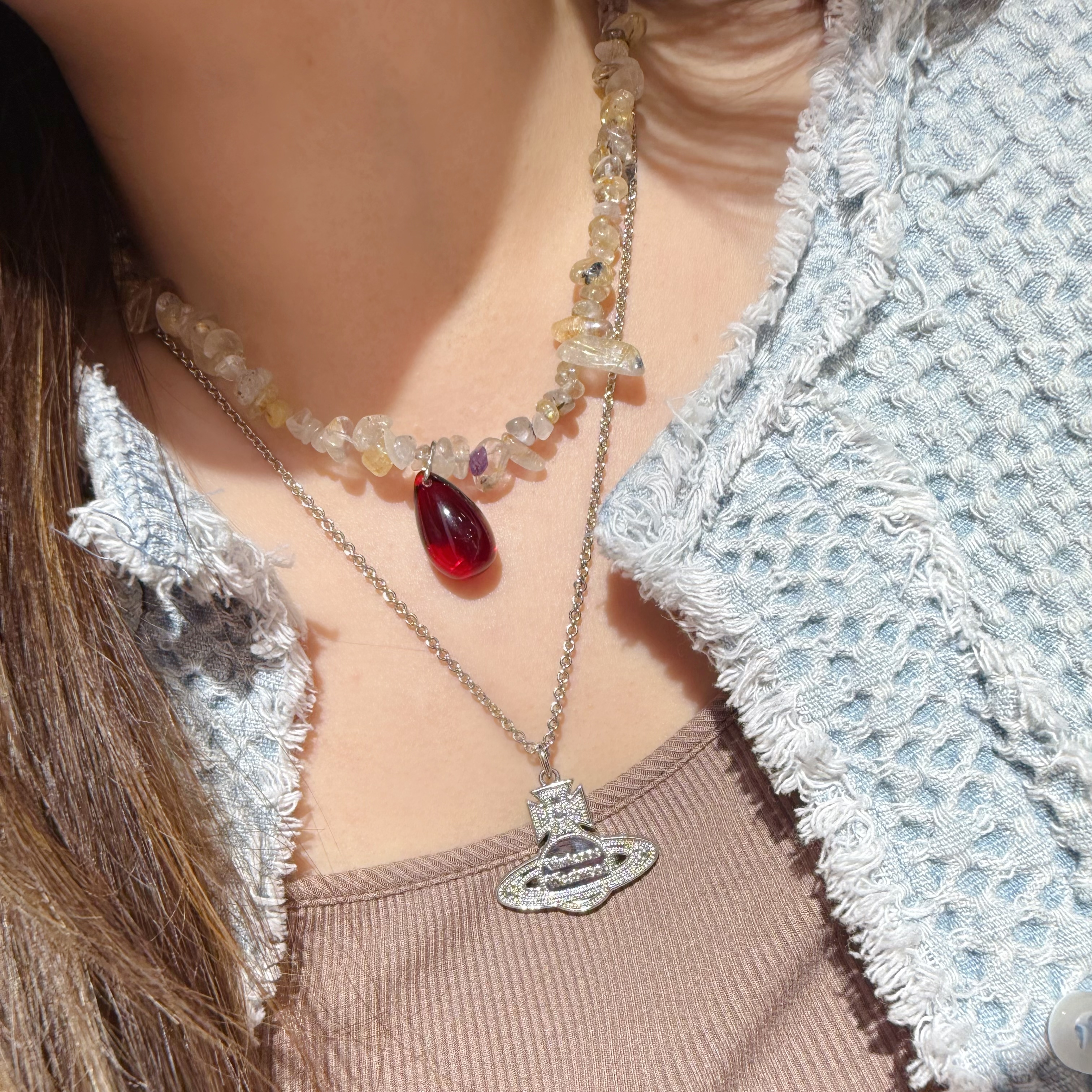 Vivienne Westwood Laszlo necklace blk