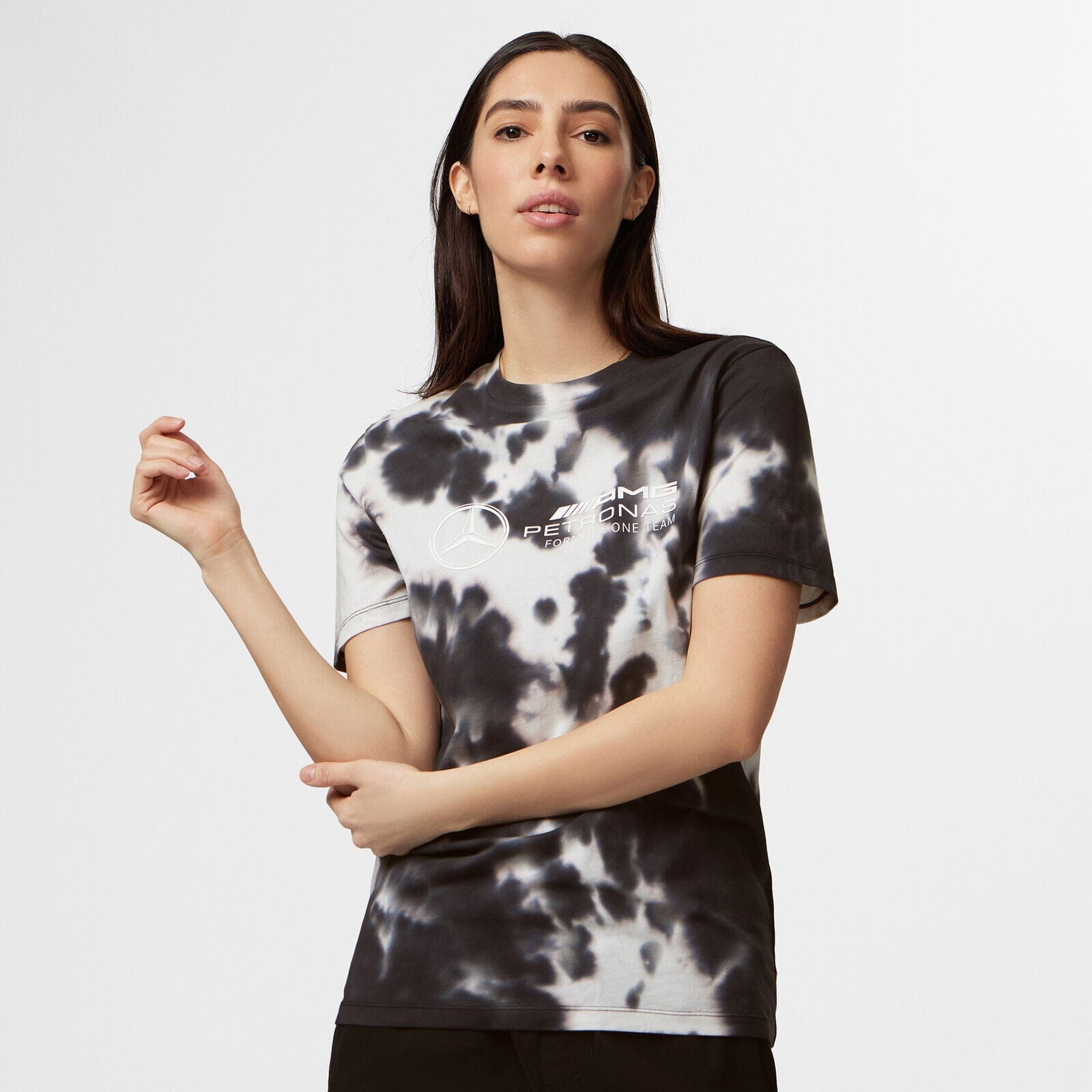 F1 Mercedes Benz 平治車隊 Women's Tie-Dye T-Shirt