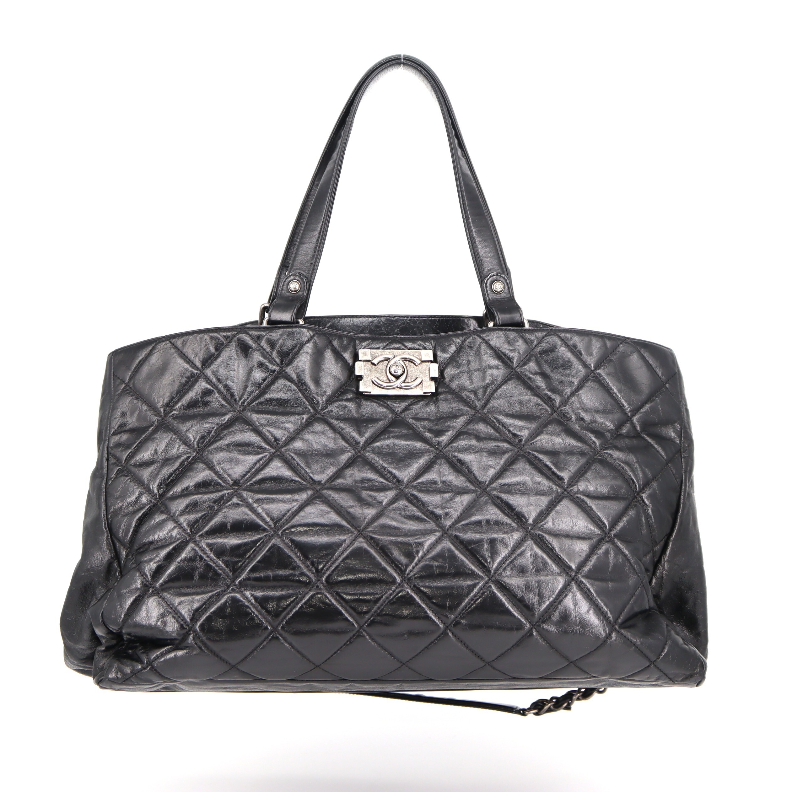 Chanel Matelasse Calfksin Boy Lock 2way Bag