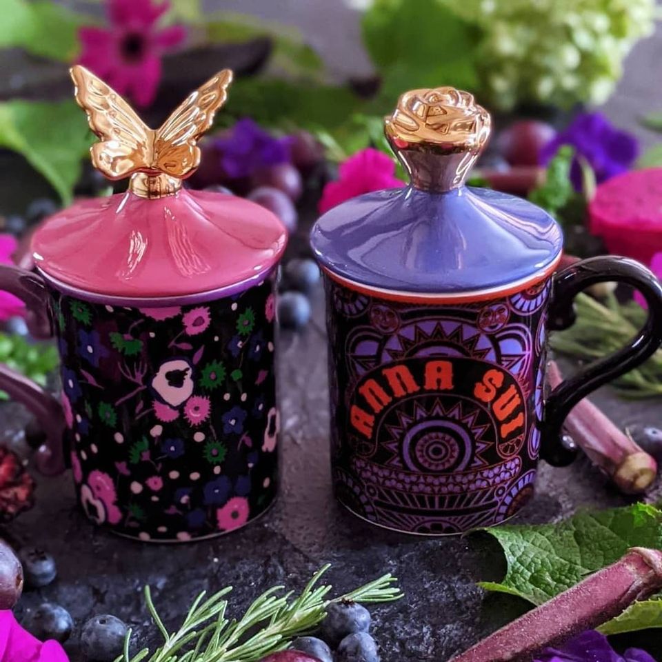 Anna Sui x FrancFranc 帶蓋杯