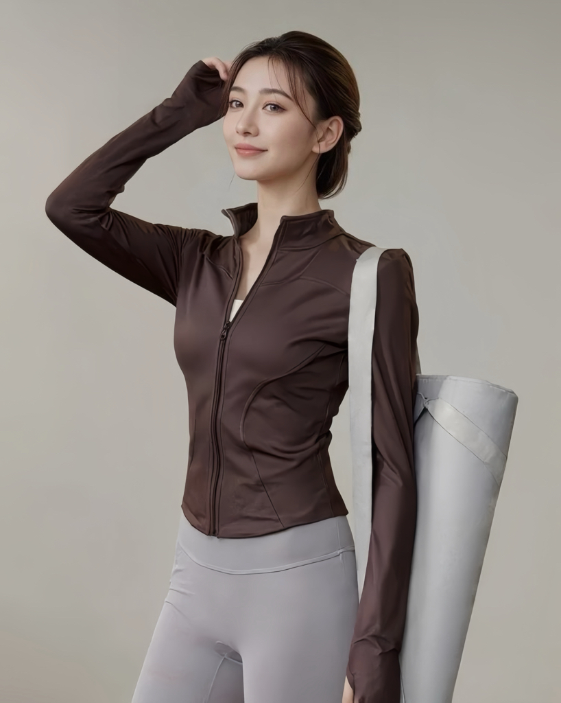 收腰顯瘦速乾瑜伽外套