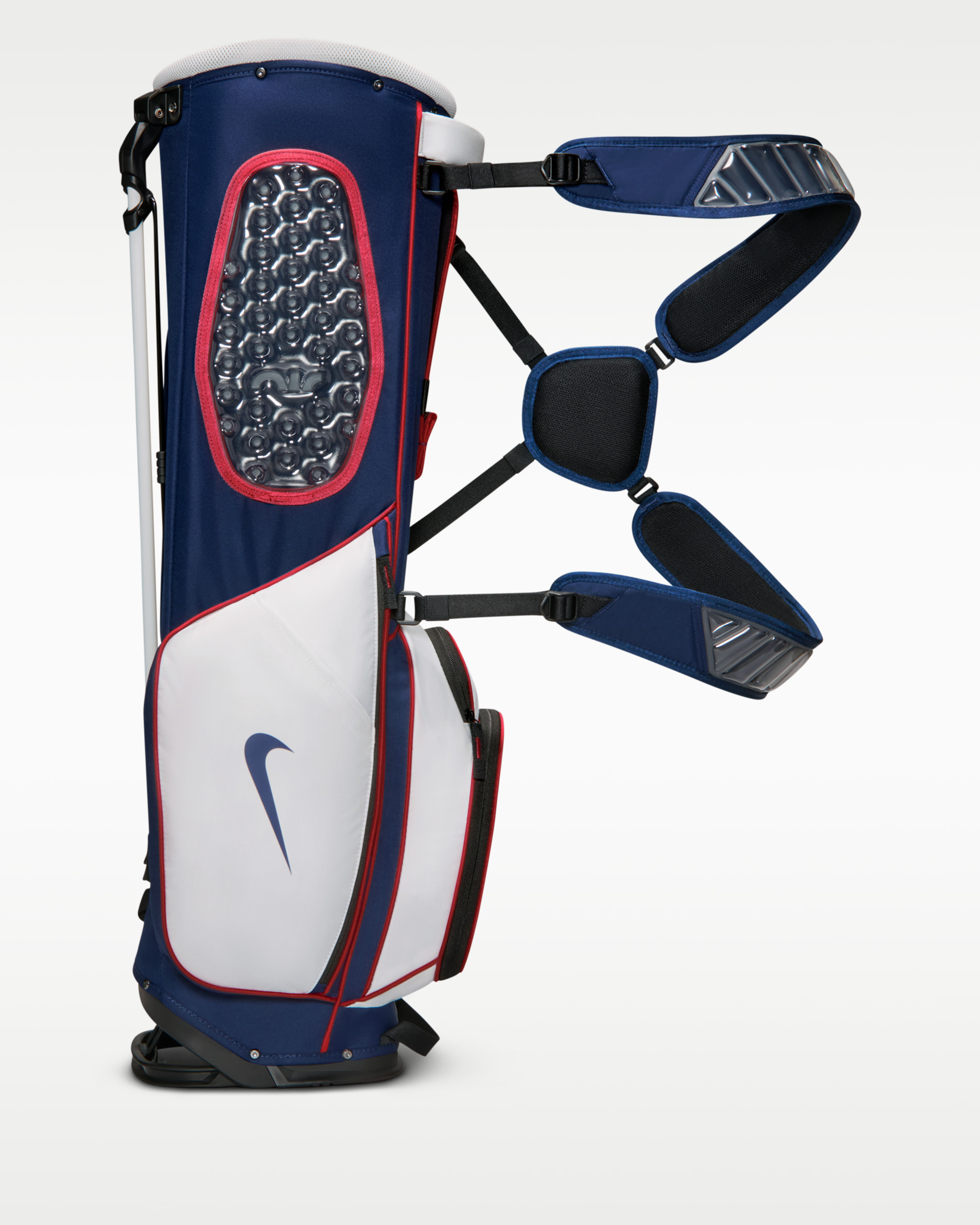 NIKE Air Max Lite 4WAY Stand Bag 4格支架包 - 白藍
