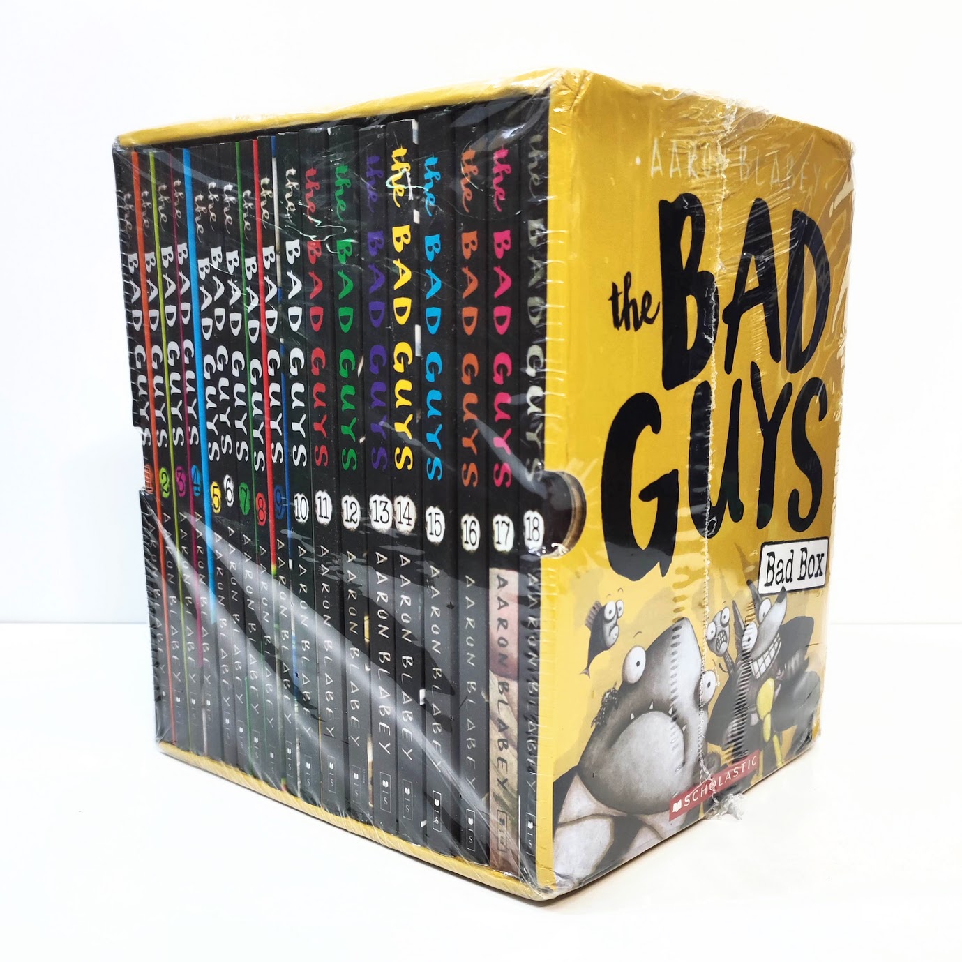 The Bad Guys Episode  18冊 大壞蛋兒童橋樑書課外讀物  英文漫畫小說  S82