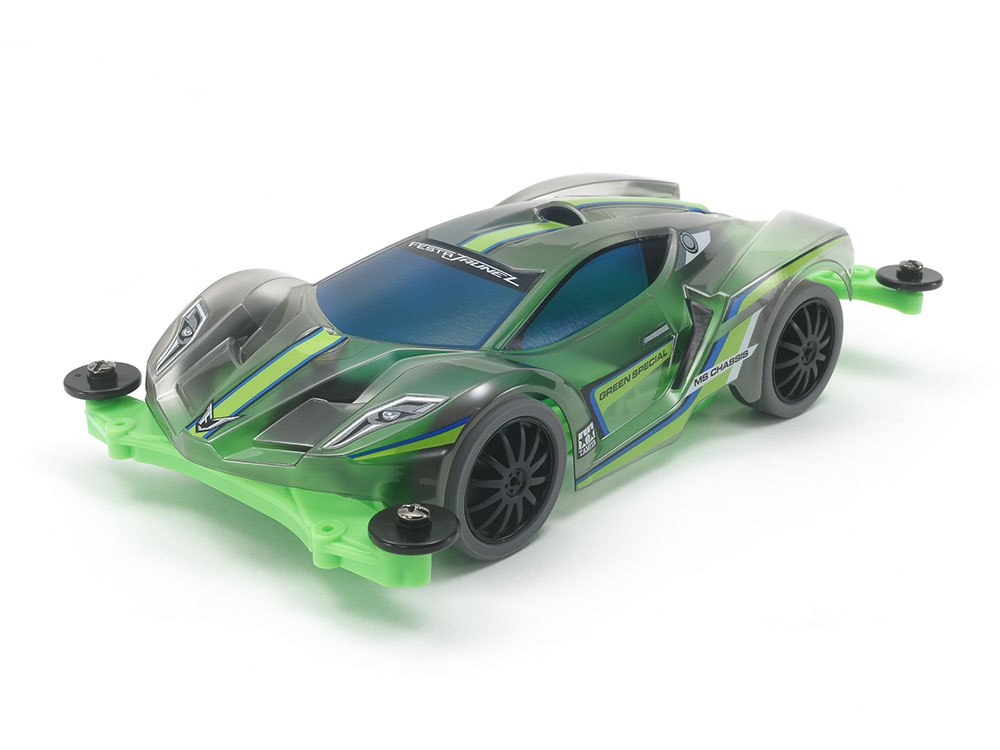 FESTA JAUNE L GREEN SPECIAL (POLYCARBONATE BODY) (MS CHASSIS)