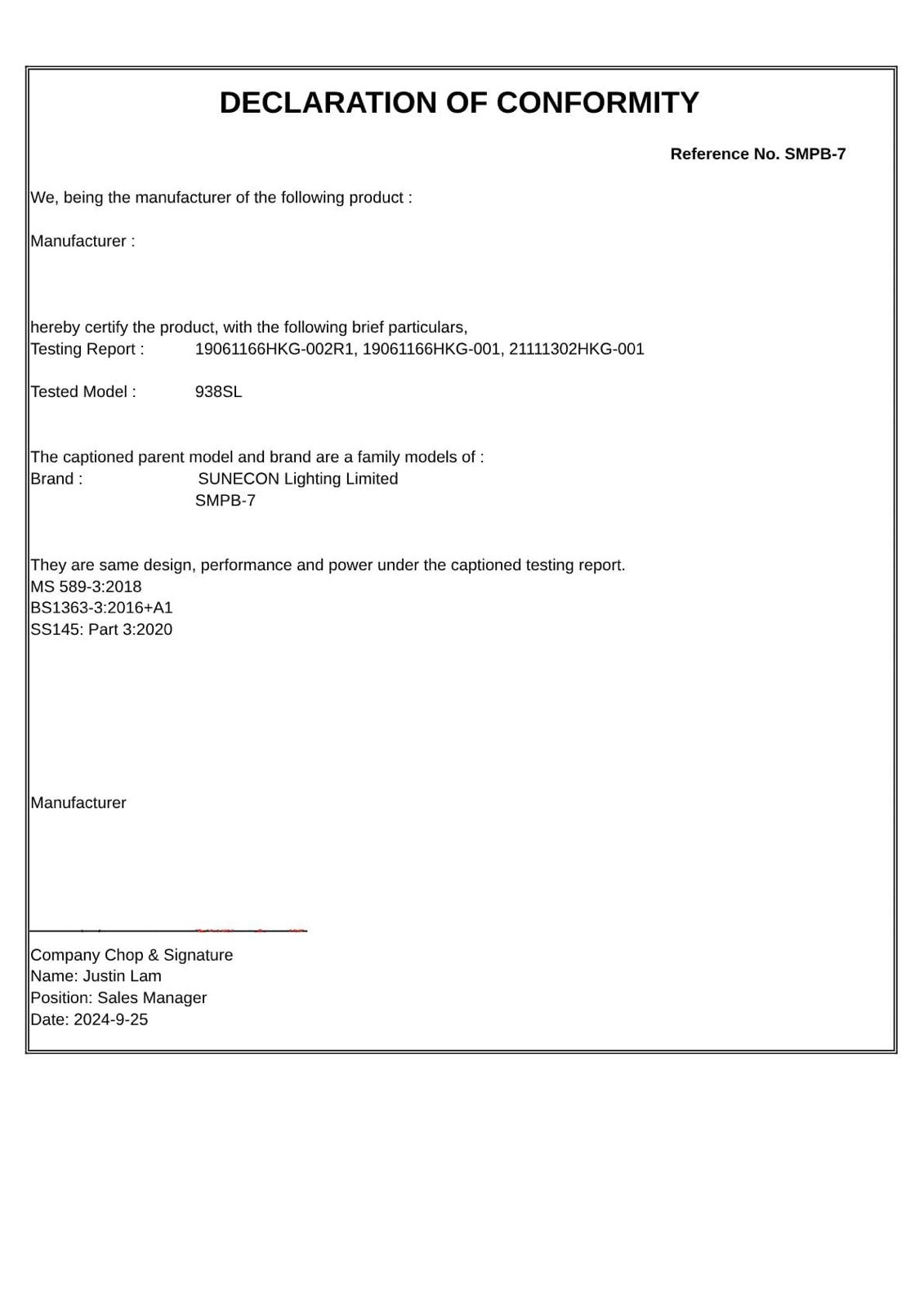 Sunecon13A 3位獨立開關提示燈插頭萬能蘇