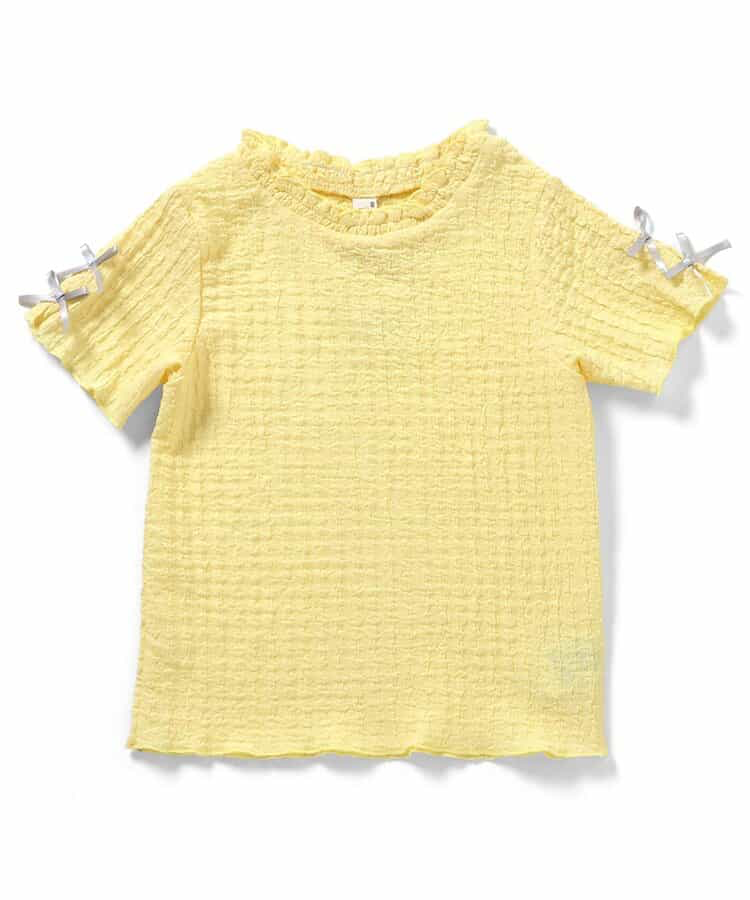 🇯🇵預訂 日本直送🇯🇵Apres les cours五色絲帶花邊皺紋短袖上衣