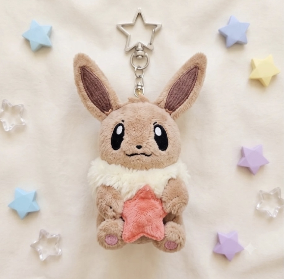 韓國預訂📍韓國Pokemon抱星星公仔吊飾