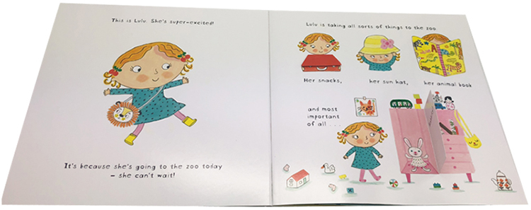 Bloomsbury Publishing LULU 系列翻翻書 Lulu at the Zoo