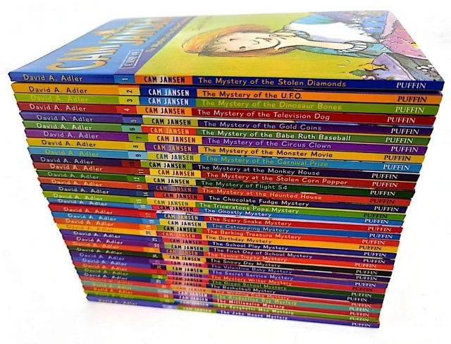 Cam Jansen Series 1-36 bookset 偵探故事1-36冊英文小說David Adler | B081