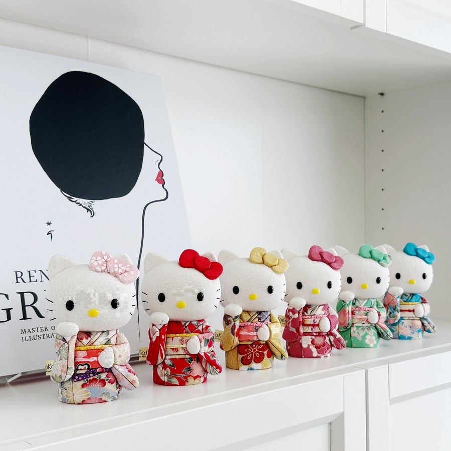 📦訂購 日本限定 柿沼東光 Sanrio Hello Kitty 招財貓 人形娃娃