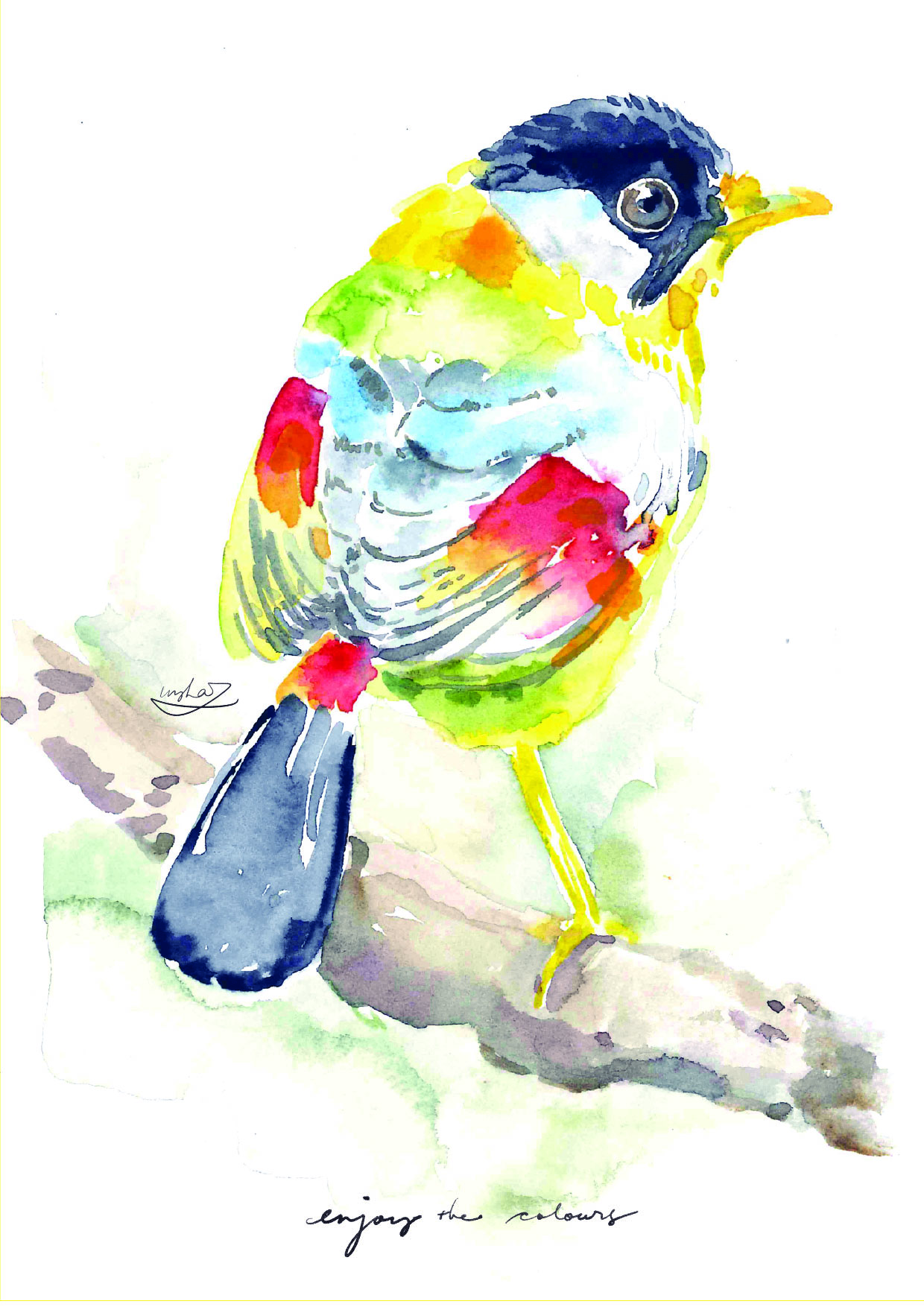 Creative Studio - A4 ART PRINTS Watercolour Animal Portraits