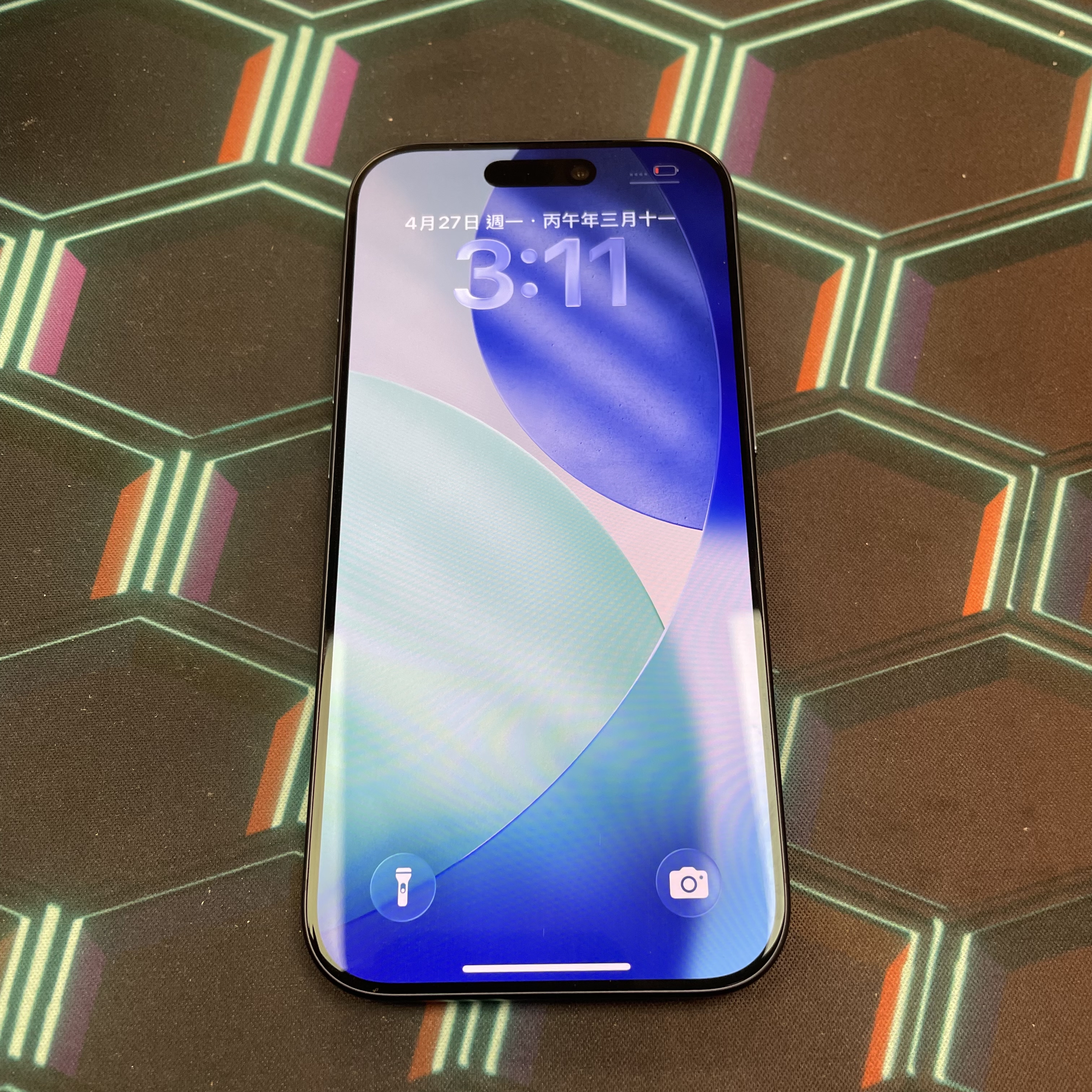 *6436 17 pro 完美機 512GB 電100 藍色 blue